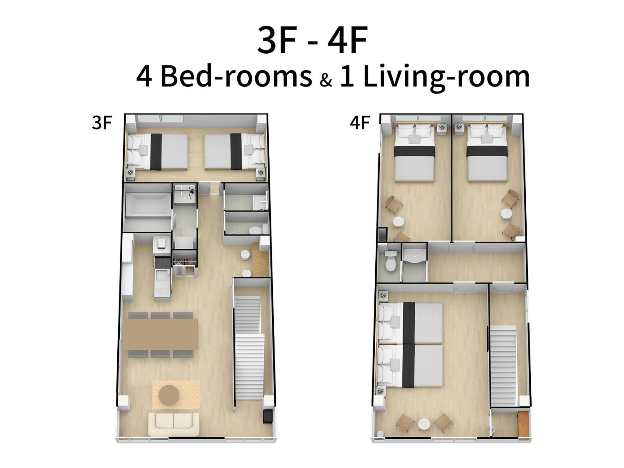 Appartement Bijou Sorriso Ōsaka